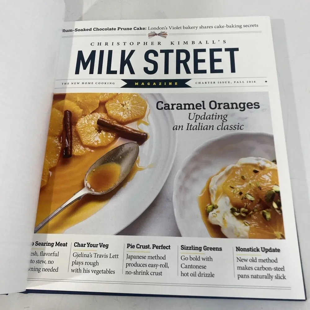 Christopher Kimball Milk‎ Street Cookbook Magazine 2017 Collection Anthology HC